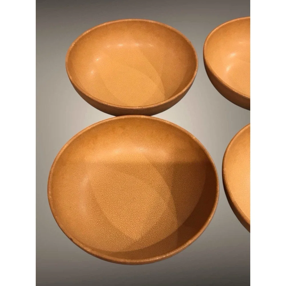VINTAGE Maple-Tex Connor-Ware Mid-Century 1950's Bowl Bowls‎ Set Of 4 Rare HTF